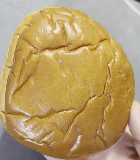 혜자로운단팥크림빵 포장벗긴모습