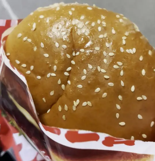 2300불고기버거 햄버거빵모습