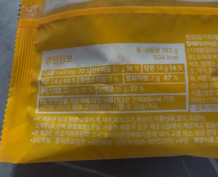 2300원굿딜 치즈버거 영양정보