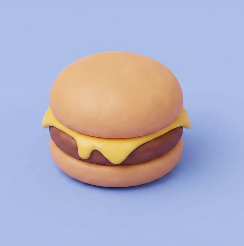 햄)맛폴리미니버거플래터