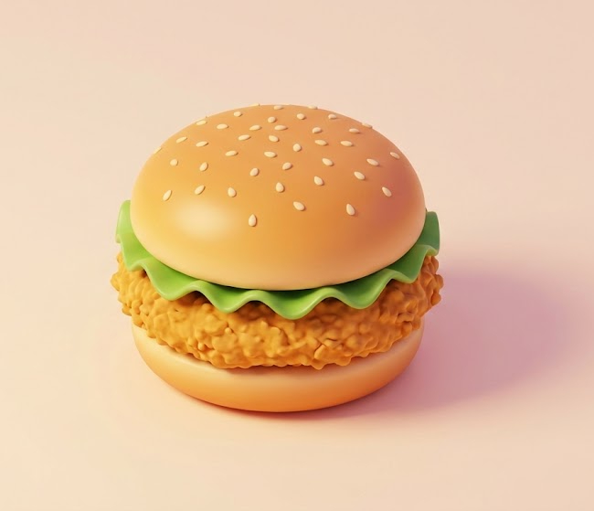 햄)불고기에그떡갈비버거